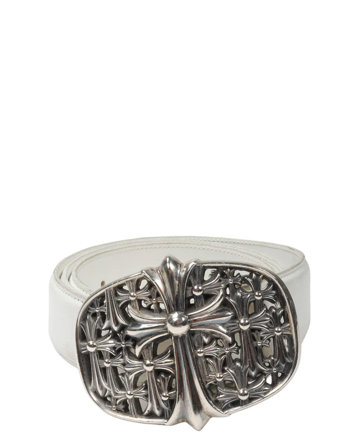 Chrome Hearts Pas z klamrą krzyża cmentarnego Chrome Hearts Pas z klamrą krzyża cmentarnego