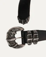 Chrome Hearts Pasek Talon trzyczęściowy