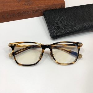 Okulary kryształowe CHROME HEARTS DARLIN' Camo Brown