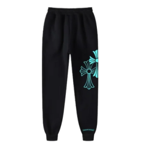 Spodnie dresowe Chrome Hearts Blue Triple Cross