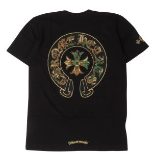 Koszulka z kieszenią w kamuflażu Chrome Hearts Cemetery Cross