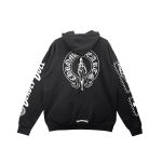 Bluza z kapturem Chrome Hearts Deadly Doll Comic Horseshoe