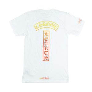 Koszulka z logo Chrome Hearts Gradient