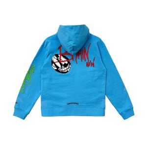 Bluza z kapturem Chrome Hearts Matty Boy Blew Me Blue