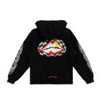 Bluza z kapturem i kwiatowym motywem chomper od Chrome Hearts Matty Boy