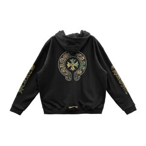 Bluza z kapturem Chrome Hearts Triple Cross Camo