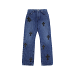 Jeansy CH Cross Leather Patches