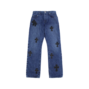 Jeansy CH Cross Leather Patches