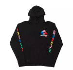 Wielokolorowa bluza z kapturem Chrome Hearts