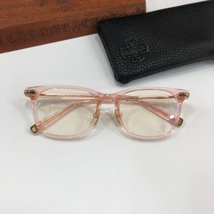 Kryształowe szklanki w kolorze różowego złota CHROME HEARTS DARLIN’