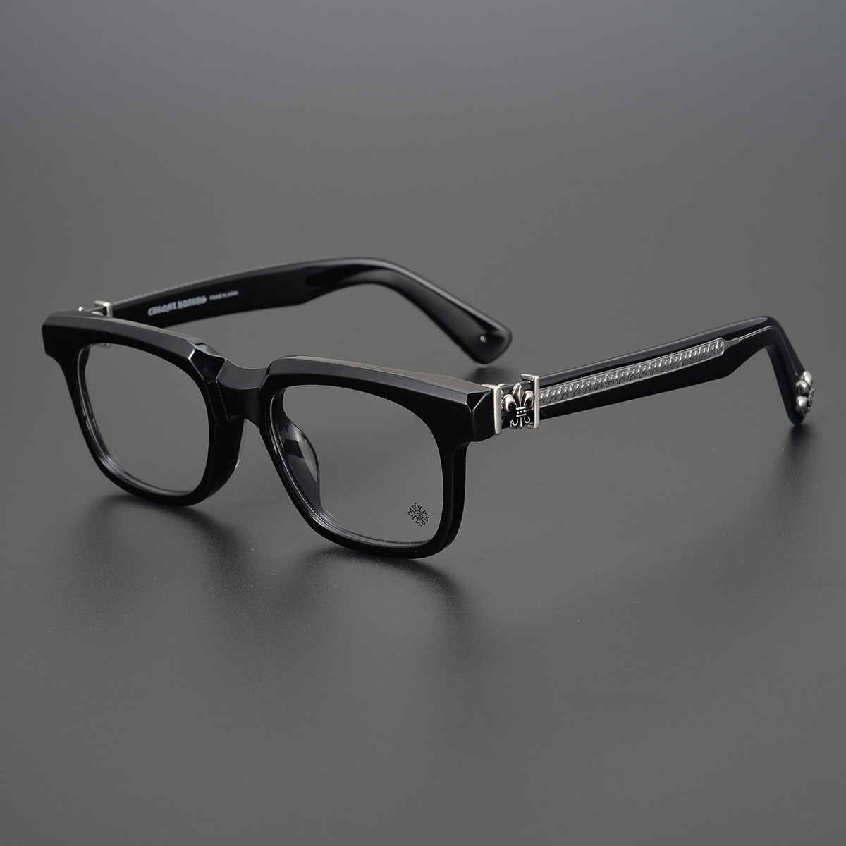 Okulary Chrome Hearts Silver Black Okulary Chrome Hearts Silver Black