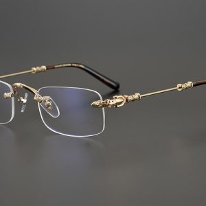 Okulary bezramkowe Chrome Hearts